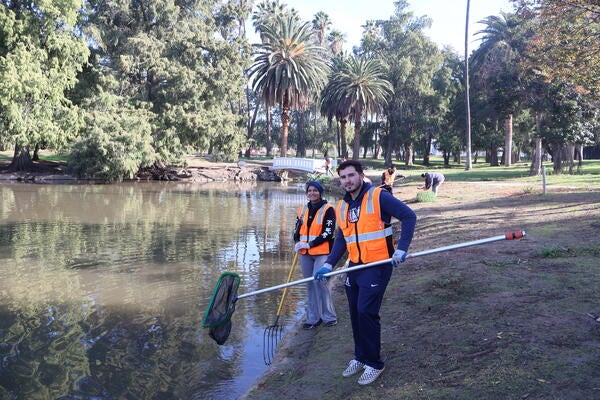Fairmount Park-Community Clean Up 